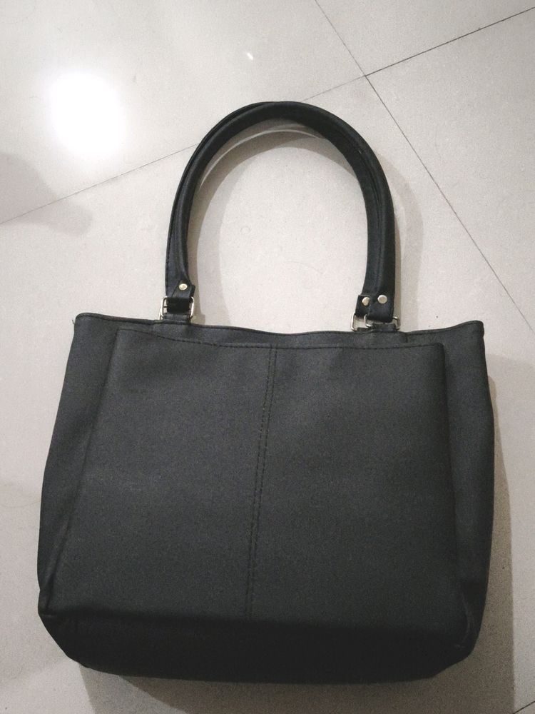 A Black Handbag