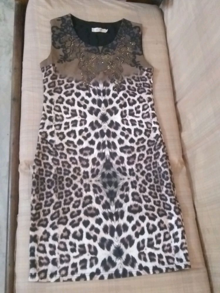 Cheetah Print Dress