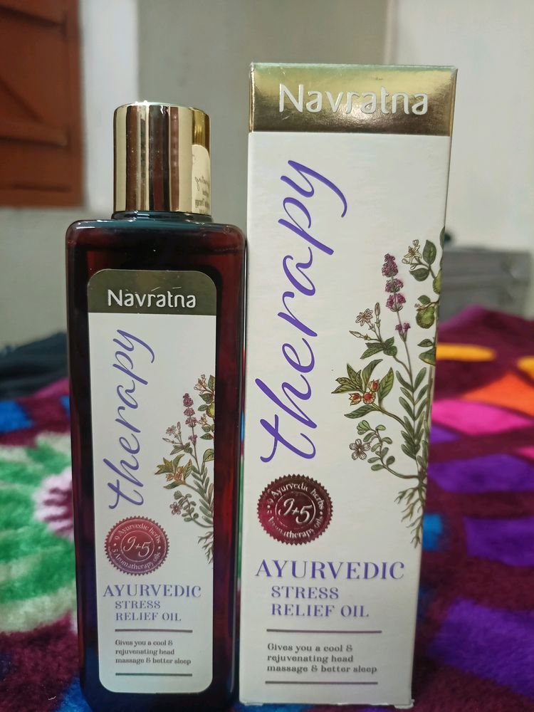 Navratna Ayurvedic Stress Relief Oil