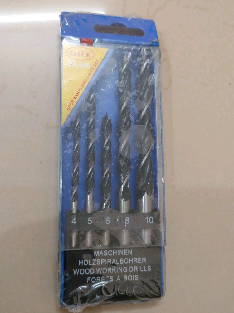 9 JACK 5 Pcs Wood Drillbits Set