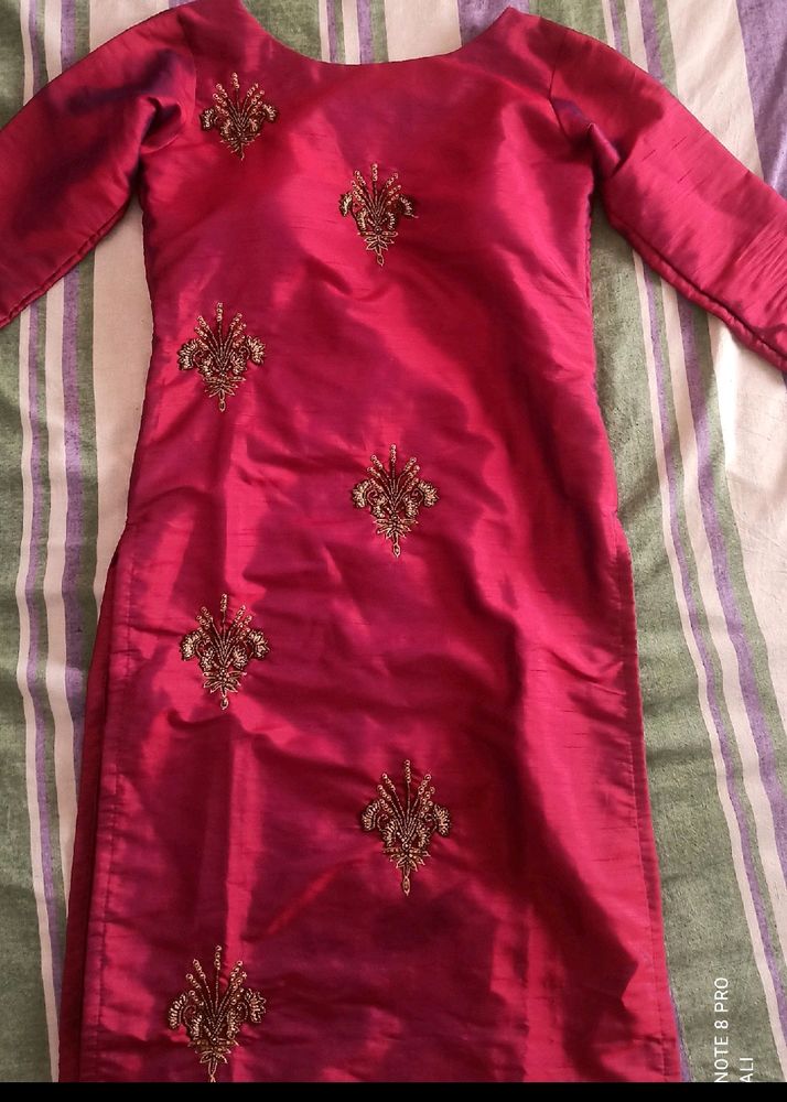 Beautiful Rose Colour kurta