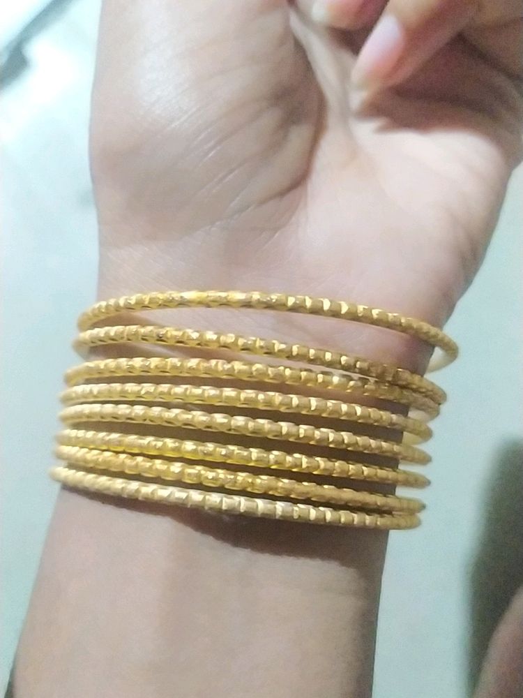 GOLDEN BANGLES.....