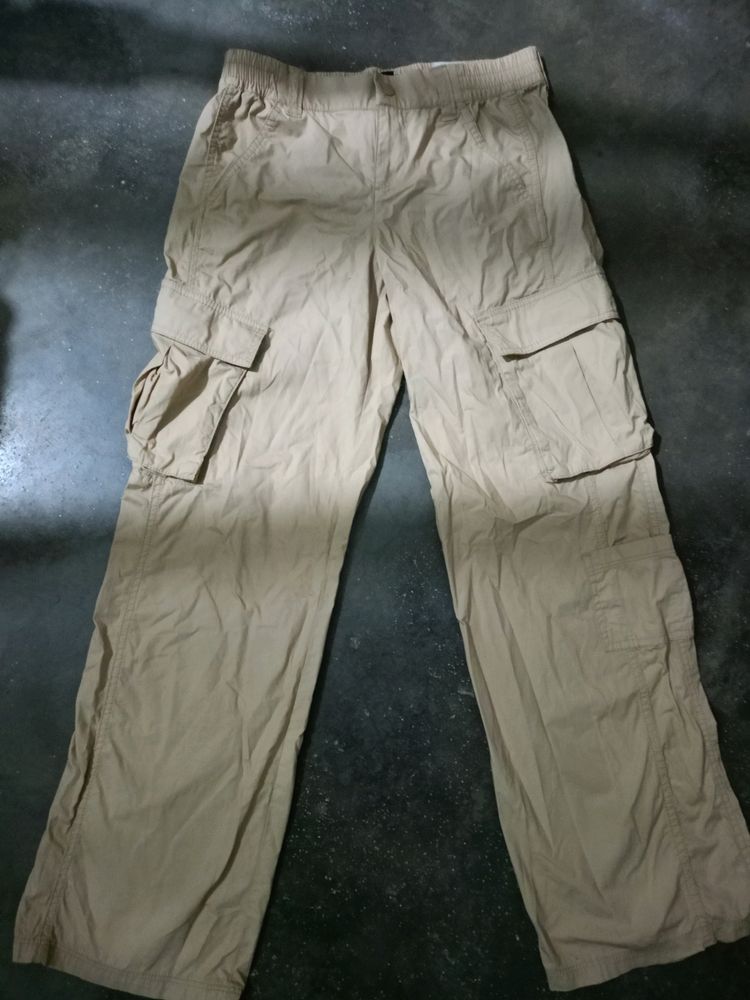 H&M Khaki Cargo Trousers