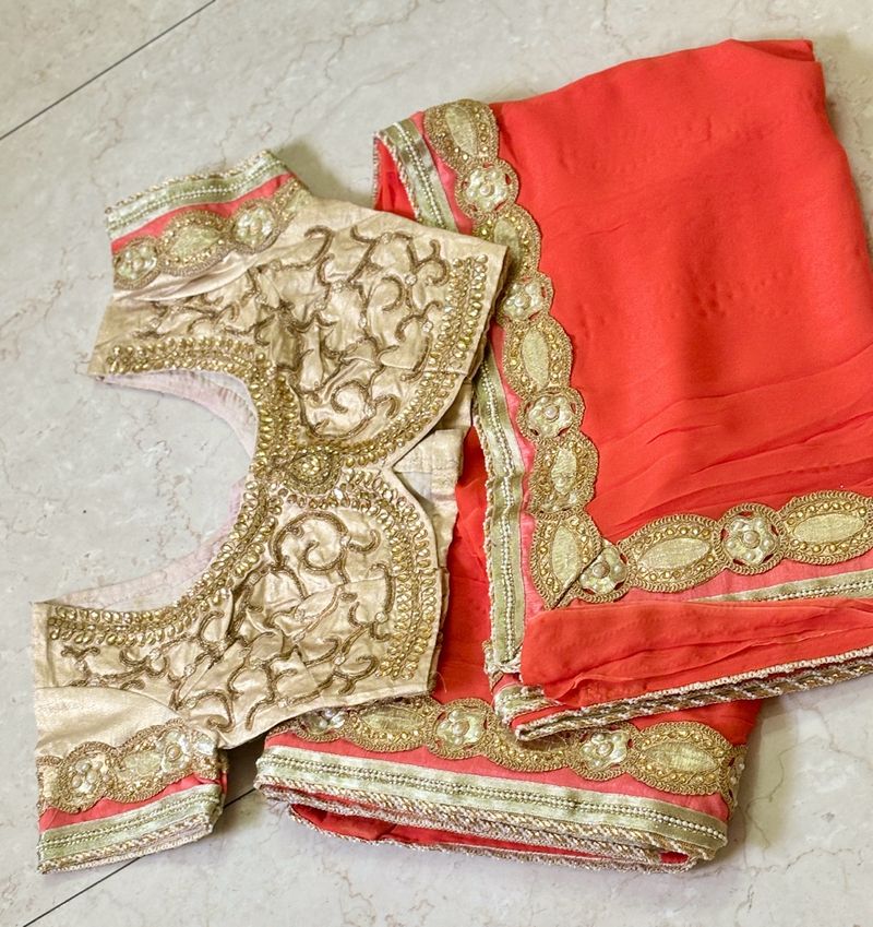 Designer Blouse Saree