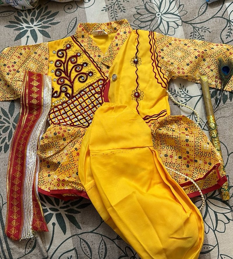 Baby Boy Krishna Dress