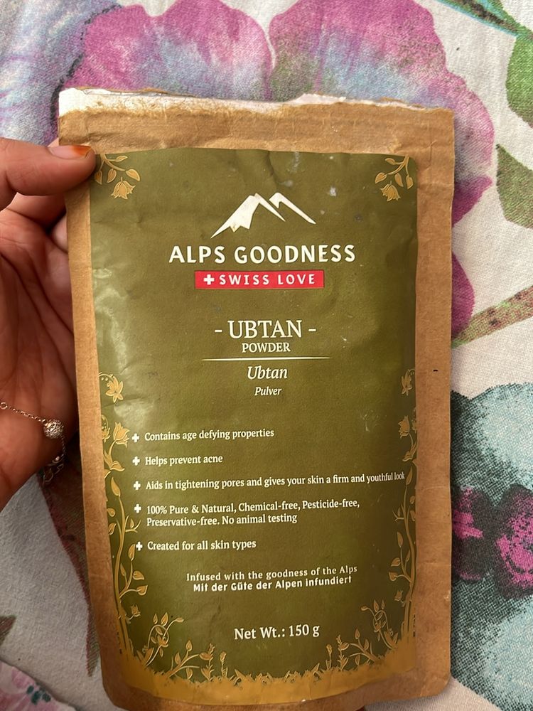 Alps Goodness Ubtan Mask