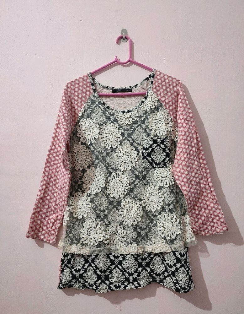 Fashion Wool Top Size 34