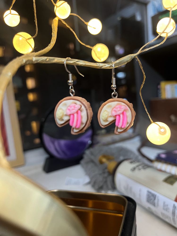 Fun Cheesecake Earrings