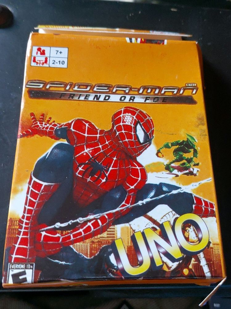 Uno Spider-Man Card