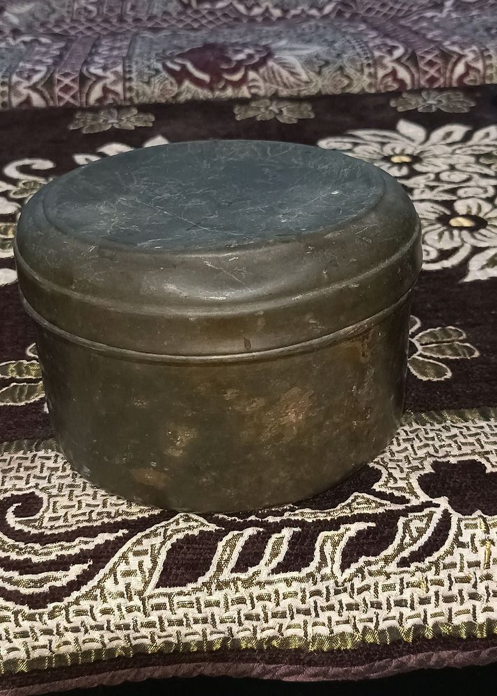 Pure Brass Antique Roti Box