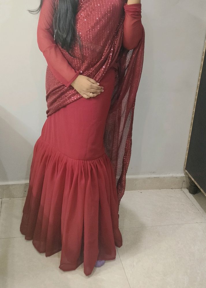 lehnga saree trendy