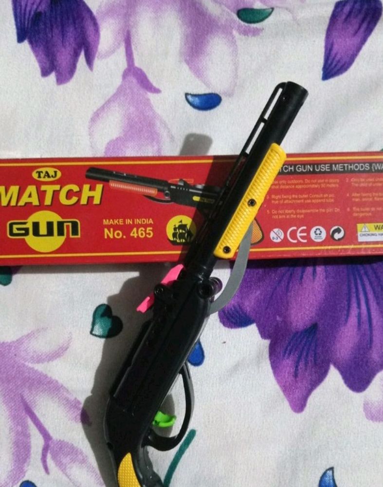 Small Match Stick Gun