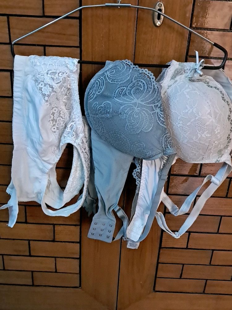 Combo Of Three Imported Fabric Bra