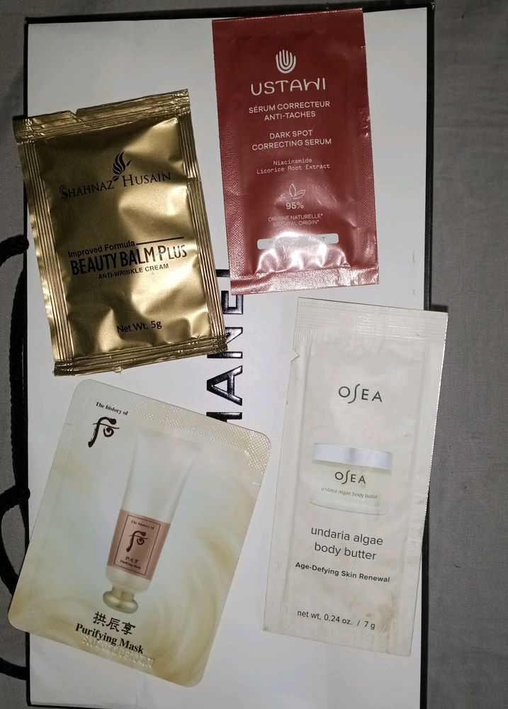 Luxury Brand Skincare Sample