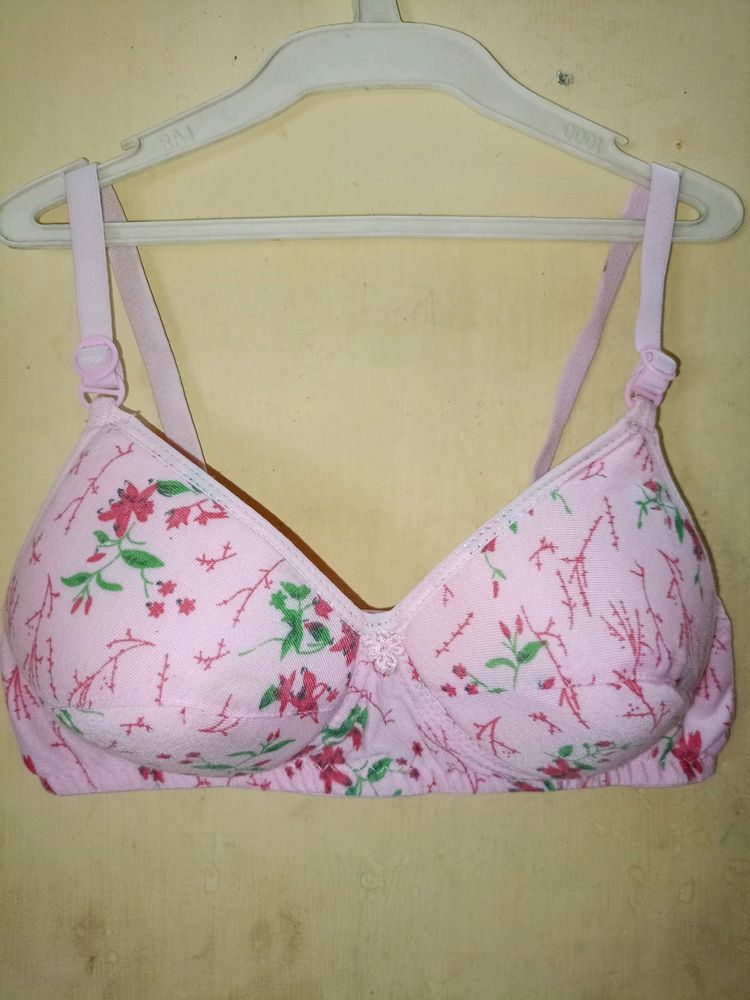 Pink Colour Bra 👙