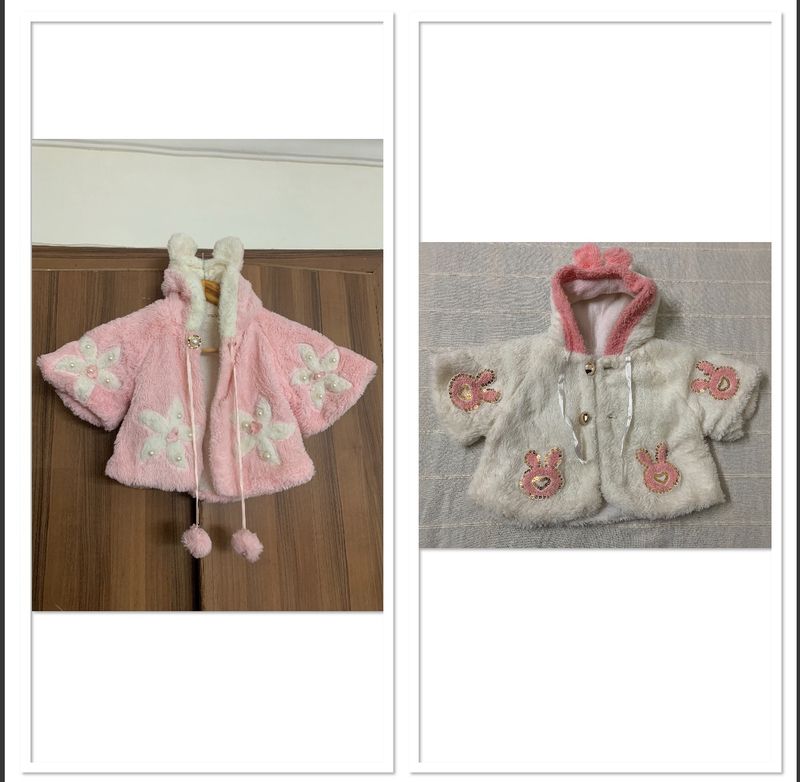 Baby Fur 2 Combo Jackets (1 to 3 yrs)