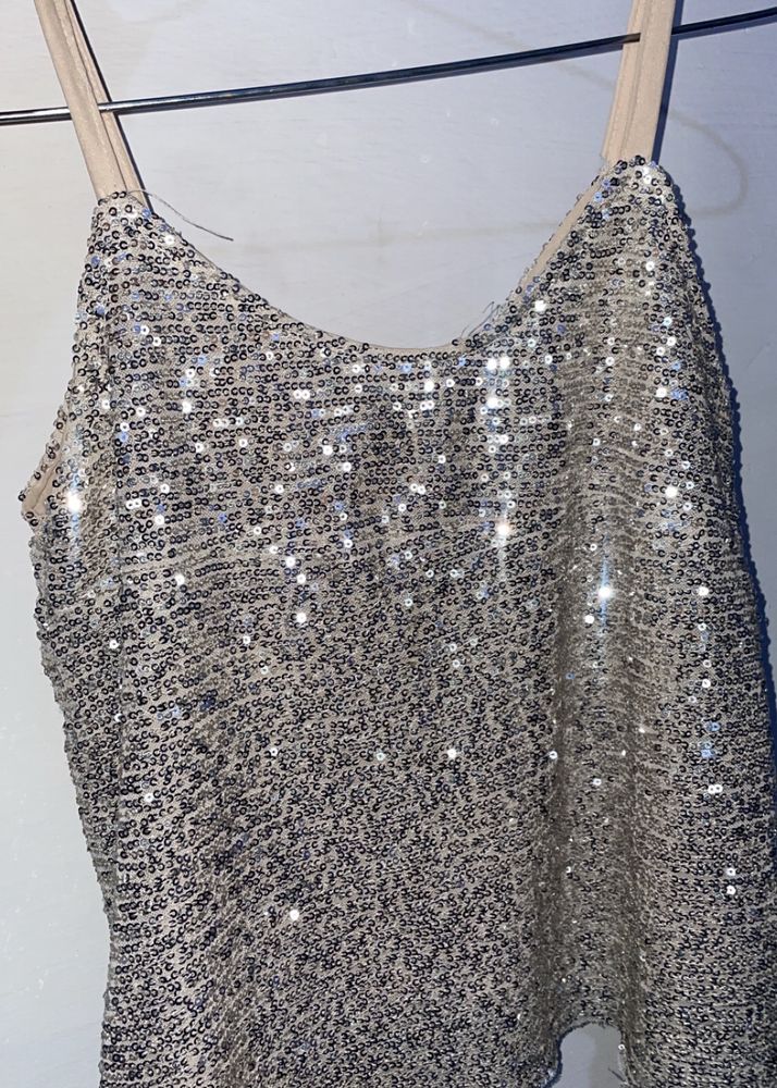 silver sequence top