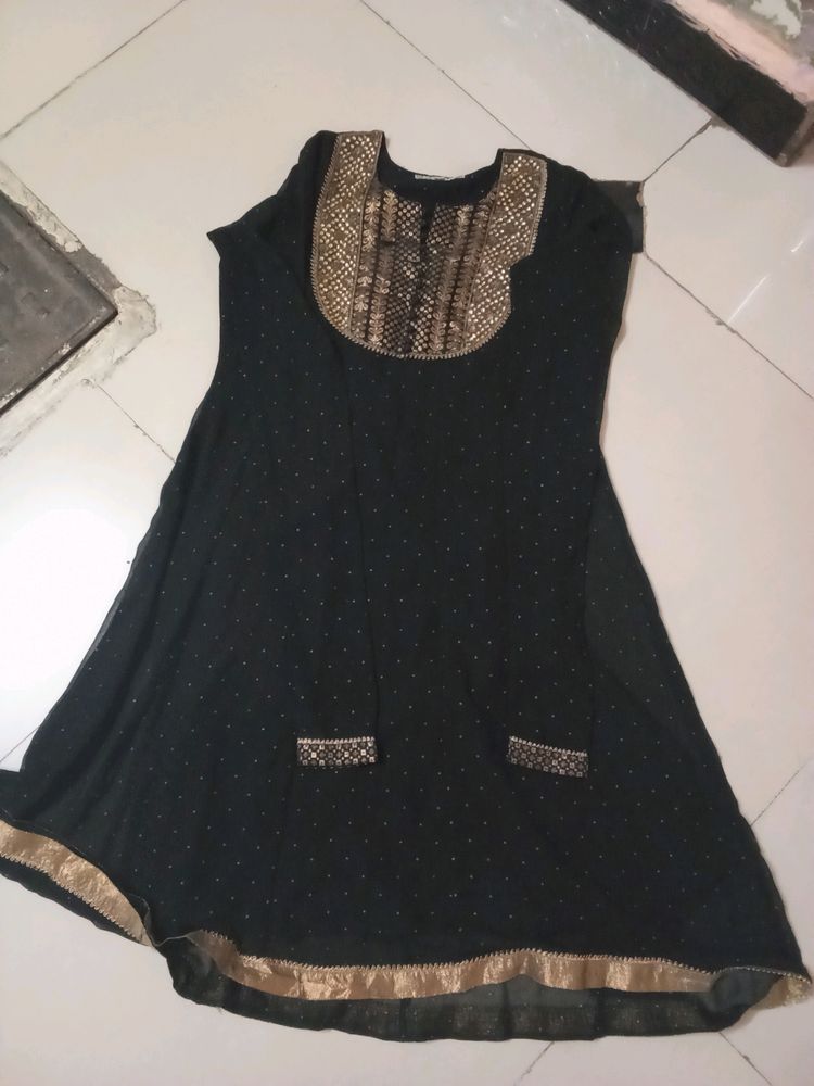 Black Beutiful Anarkali Frok