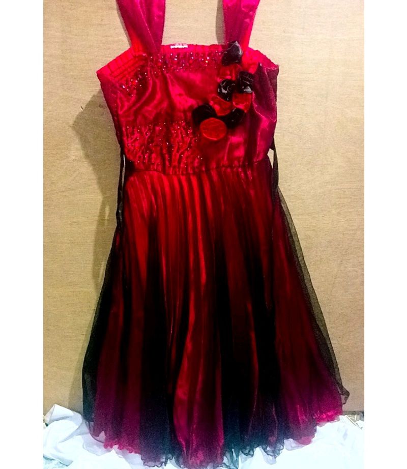 Red Party Gown