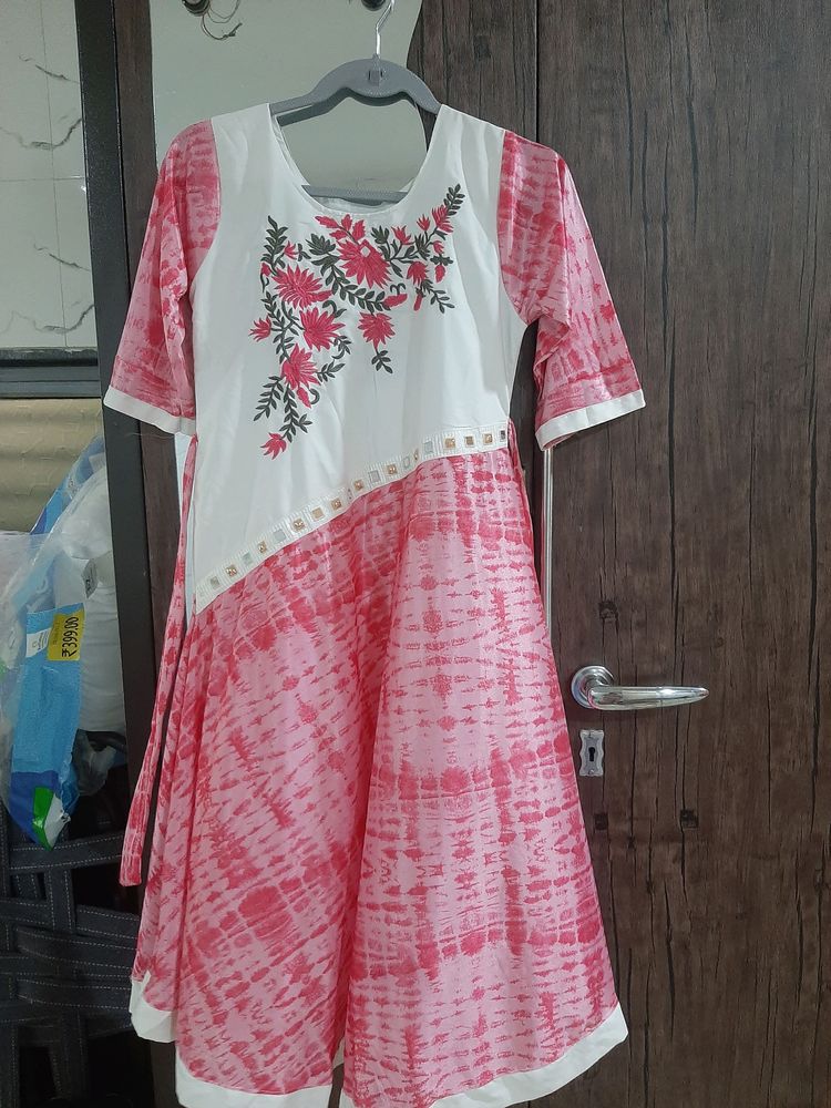 💖💞 NEW PINK COLOR 💗 BEAUTIFUL WORK KURTA💖💞💖