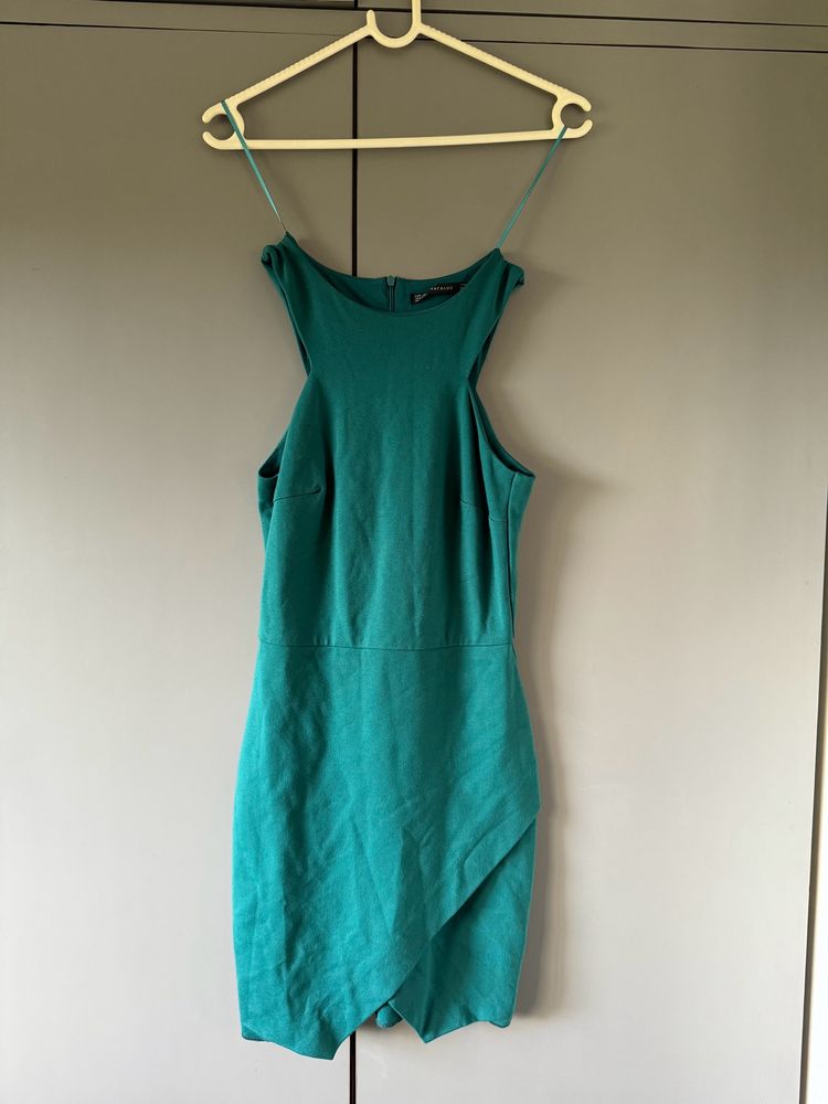 Green Mini Dress - Zara