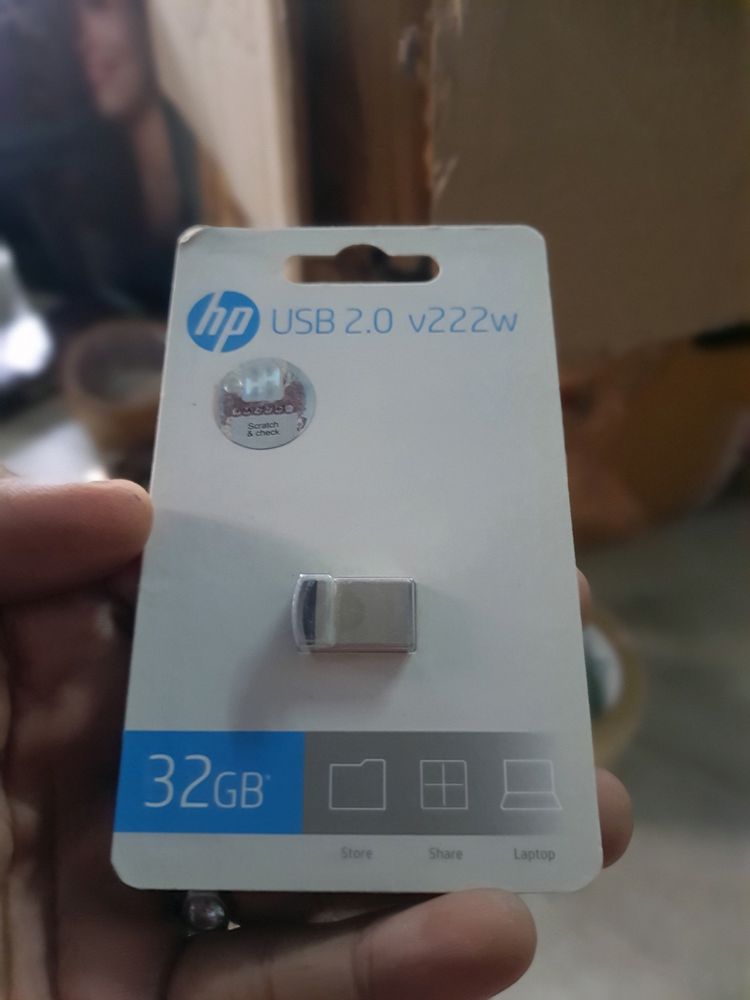 HP NEW PENDRIVE 32 GB Original