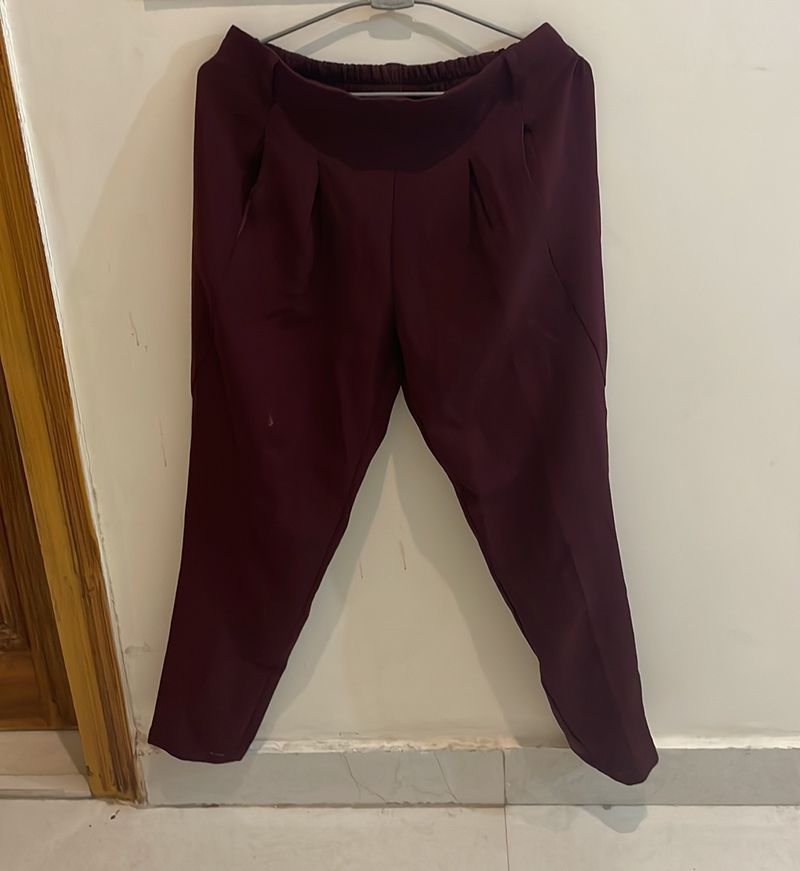 Red Trouser Pants (By Sassafras)