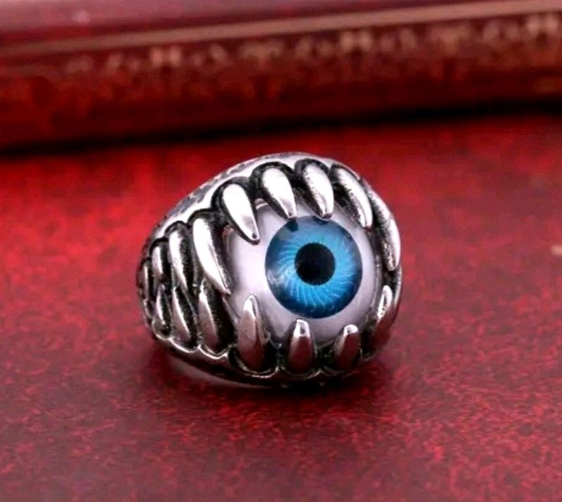 Evil Eye Ring 💍 With Oxidised Earrings Set Of 12