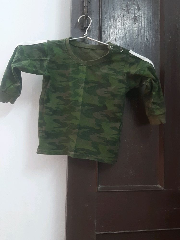 Army Print T-shirt