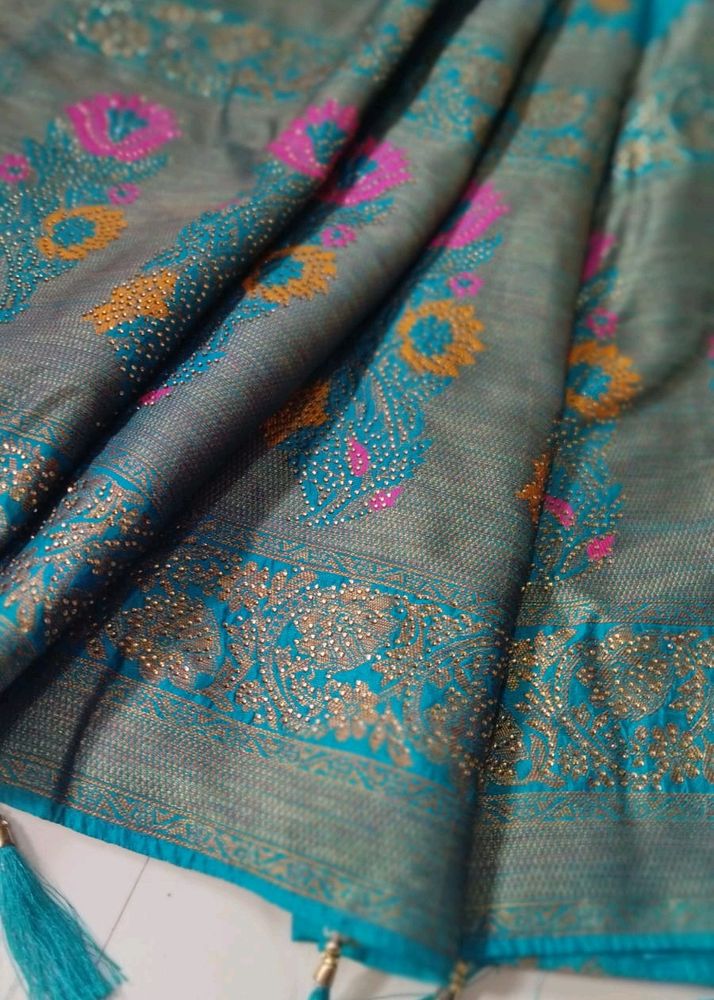 💫Chanderi Silk Saree ❤️