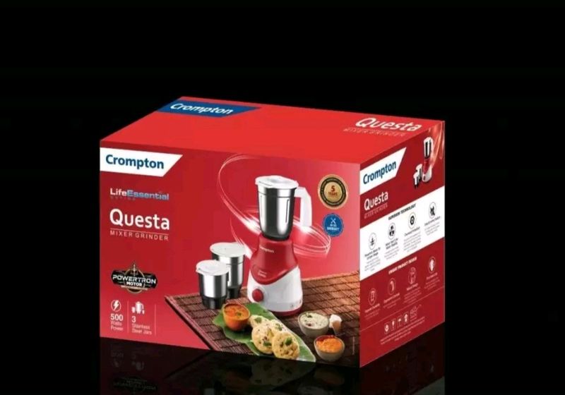 CROMPTON QUESTA MIXER GRINDER 500W