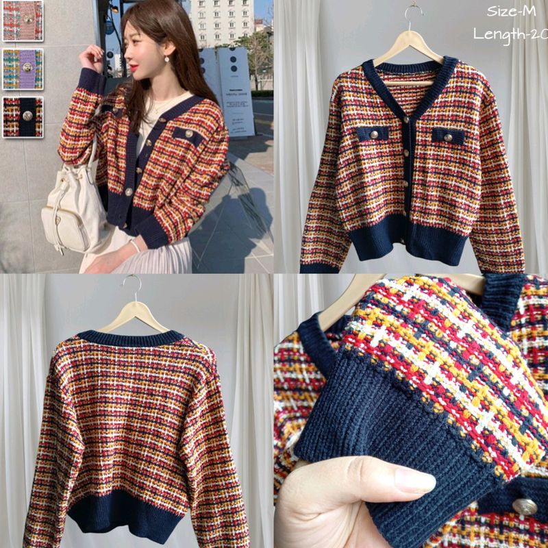 Korean Knitted Cardigan