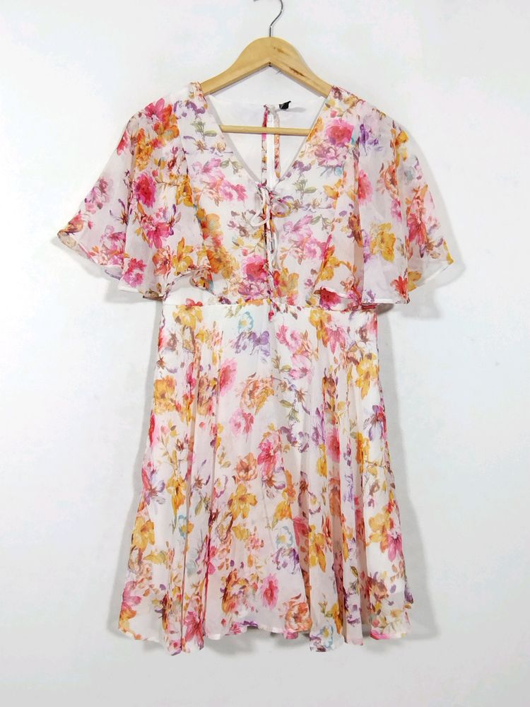 Rio Multicolor Floral Printed Dress (Women)