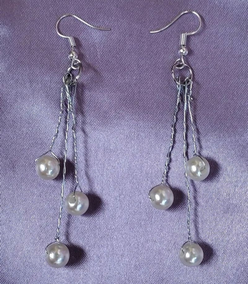 Pearl Branched Earrings