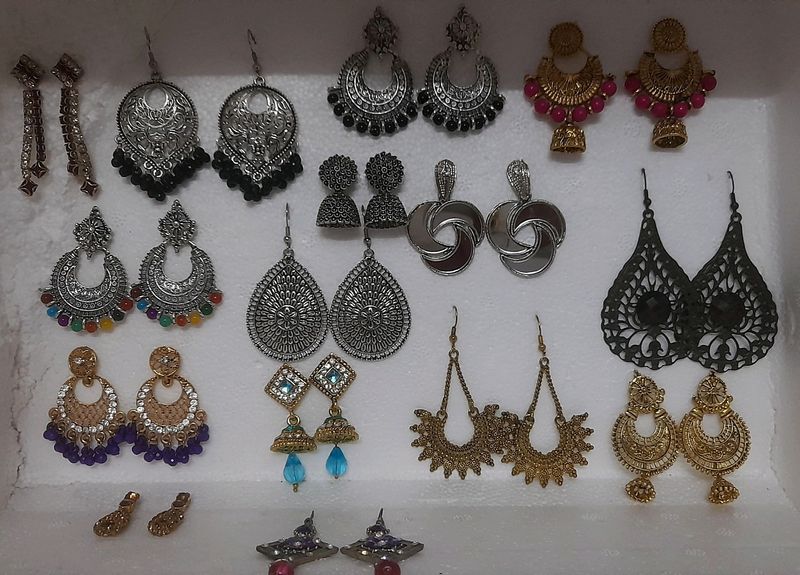 Beautiful Earrings (Set of 15 earring)