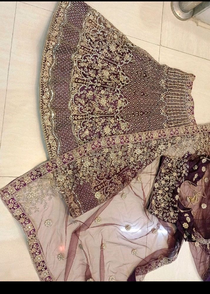 Purple 💜 Lehenga