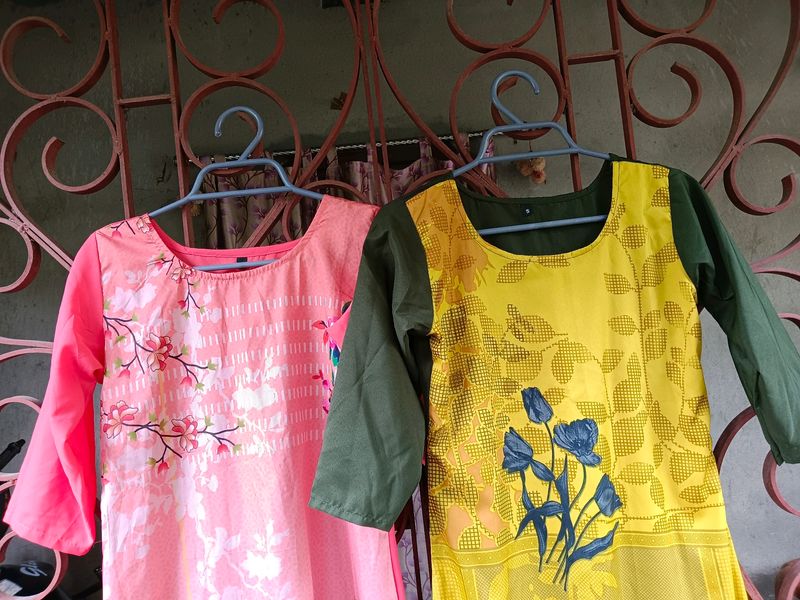 Combo Of 2 Beautiful Printed Kurtas