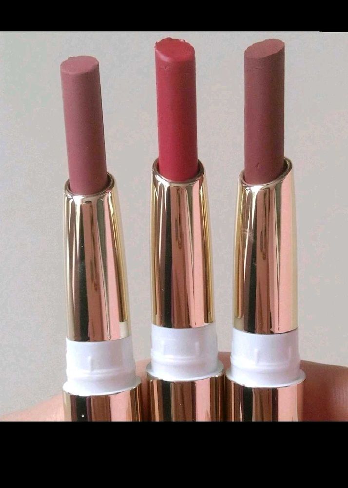 Combo Of 3 Ultimate Long Stay Lipstick