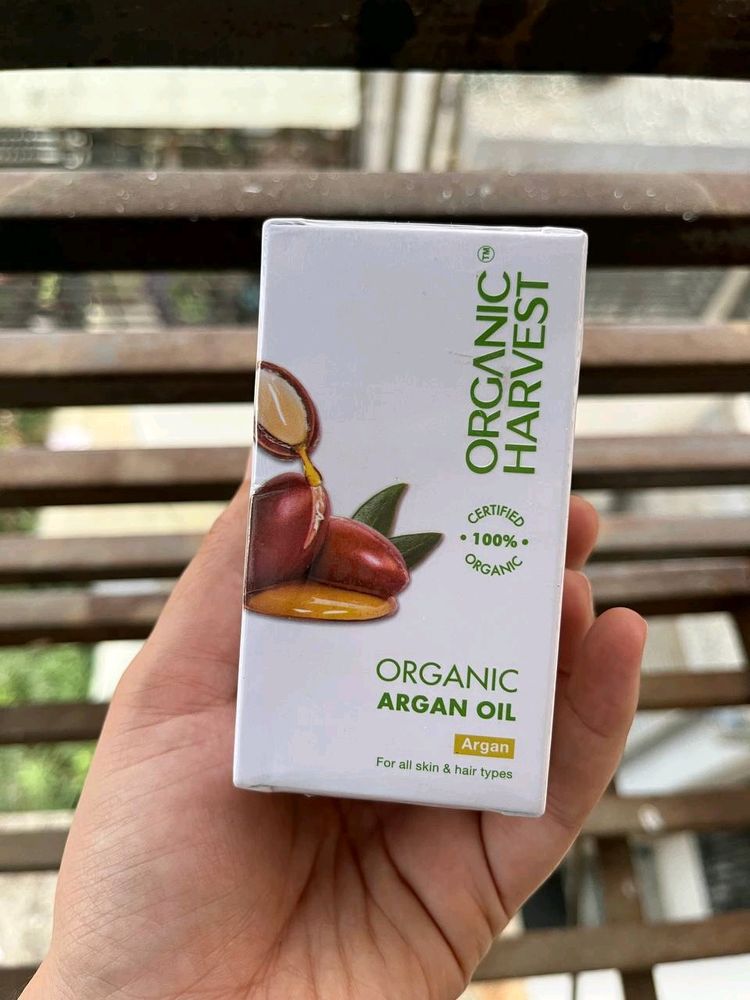 Organic Harvest Argan Oil For Hair & Skin