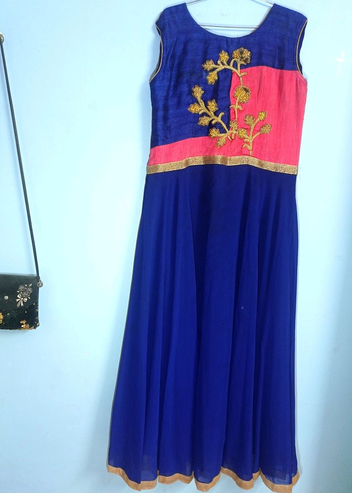 Blue Festival Gown