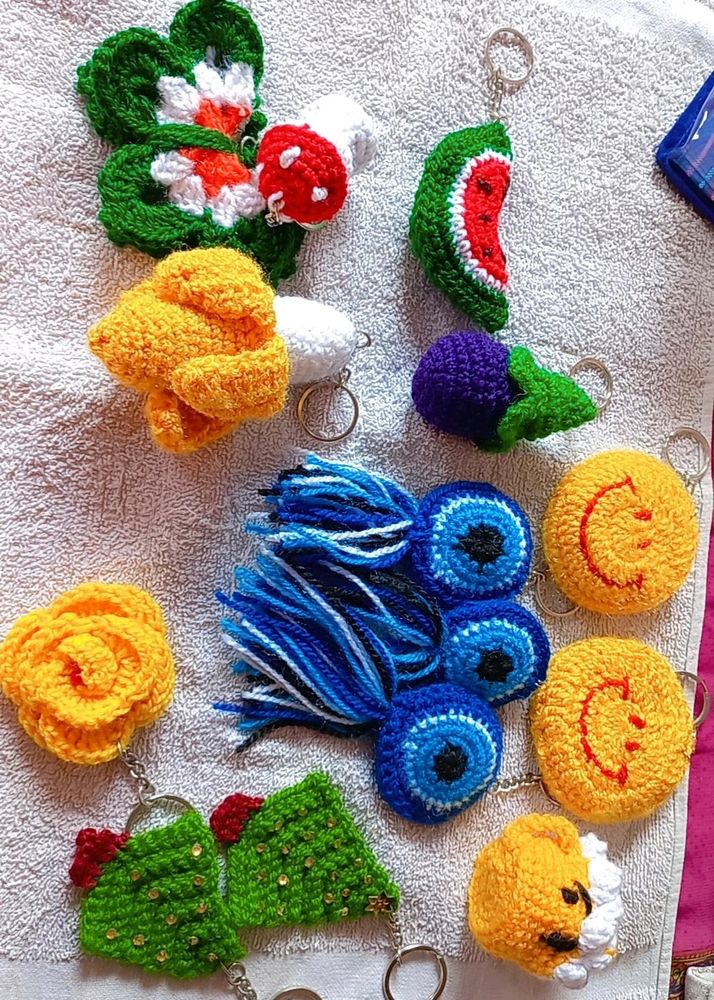 Crochet Handmade Keyring