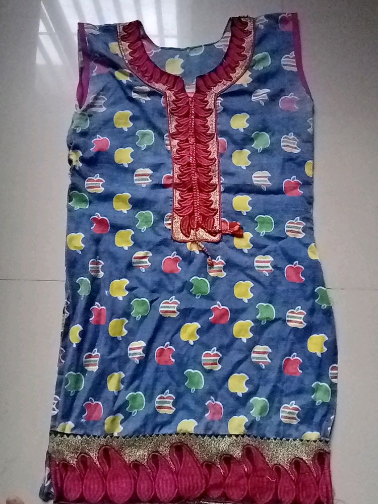 Knee Length Kurti For 5'1 ft