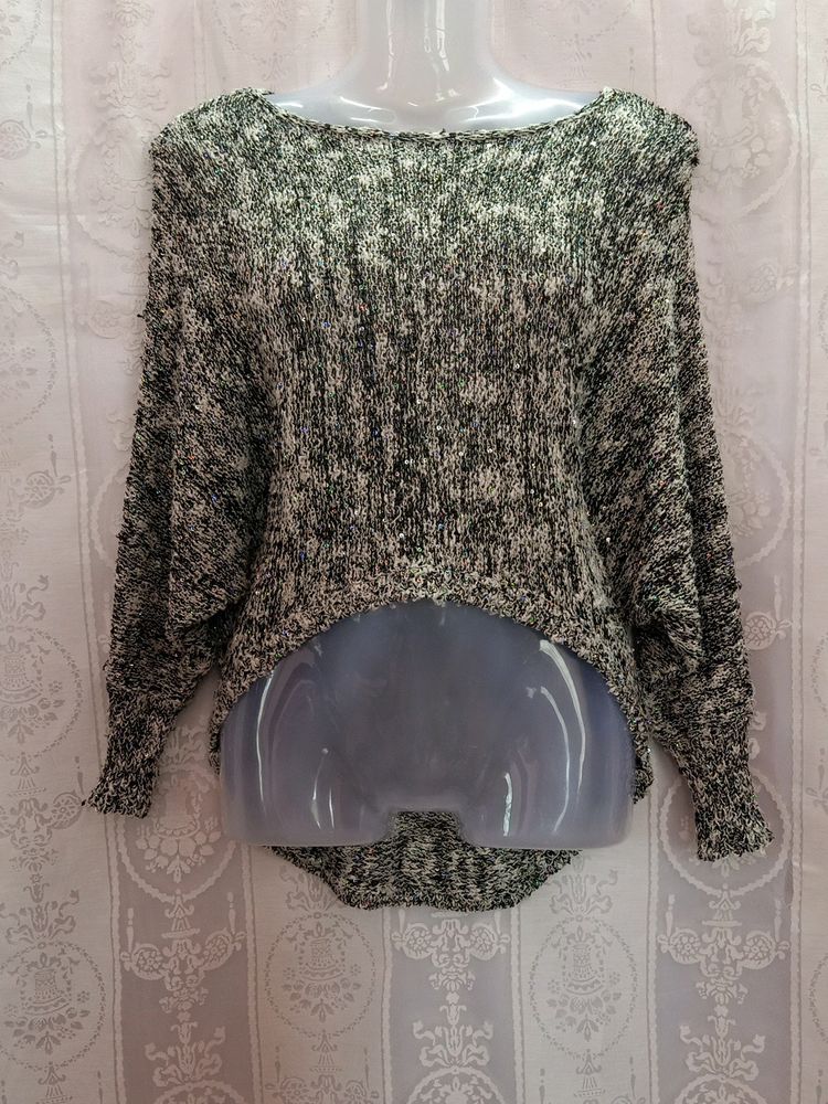 Shimmery Wollen Sweater For Party Wear