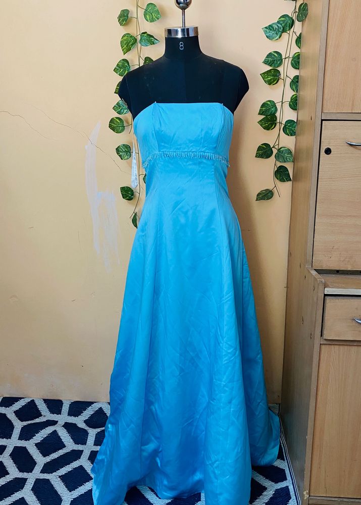 Beautiful Sky Blue Gown