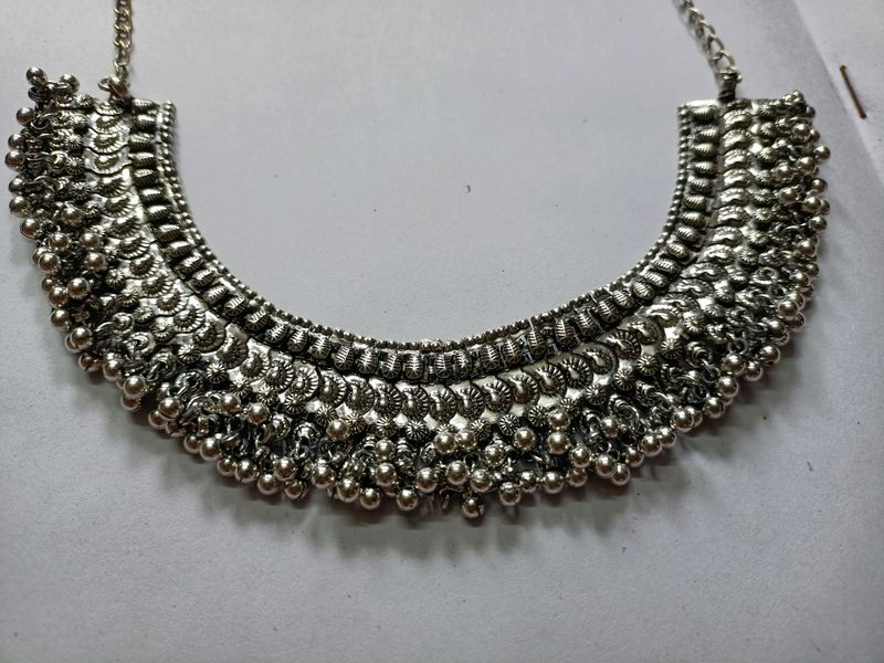 Oxidised Necklace