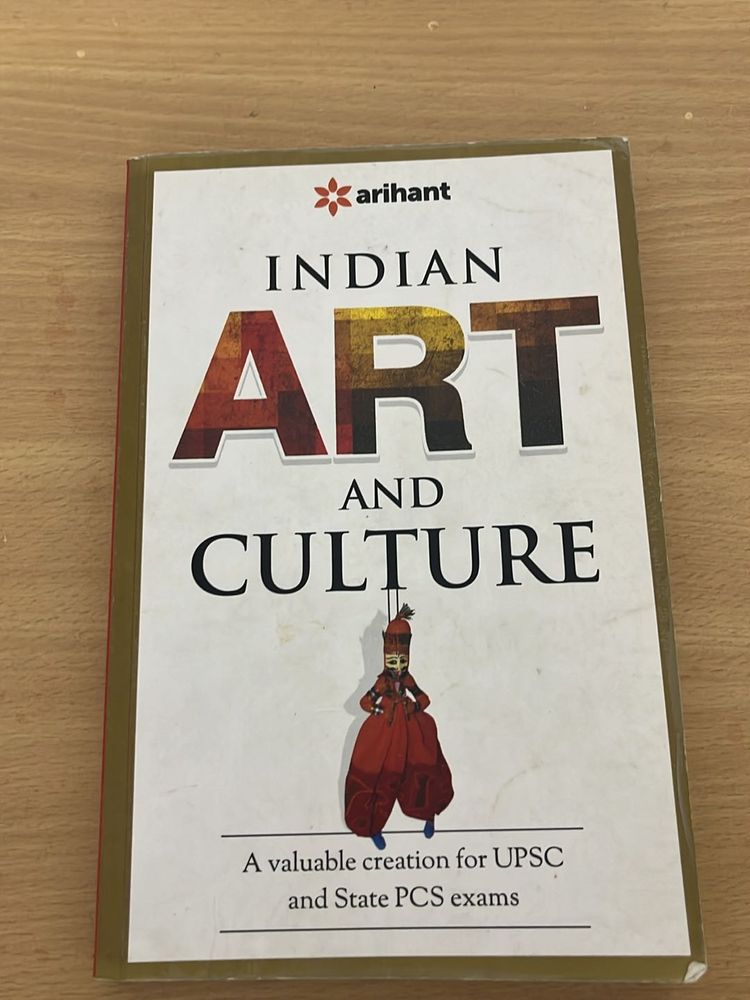 Arihant Indian Art & Culture Book