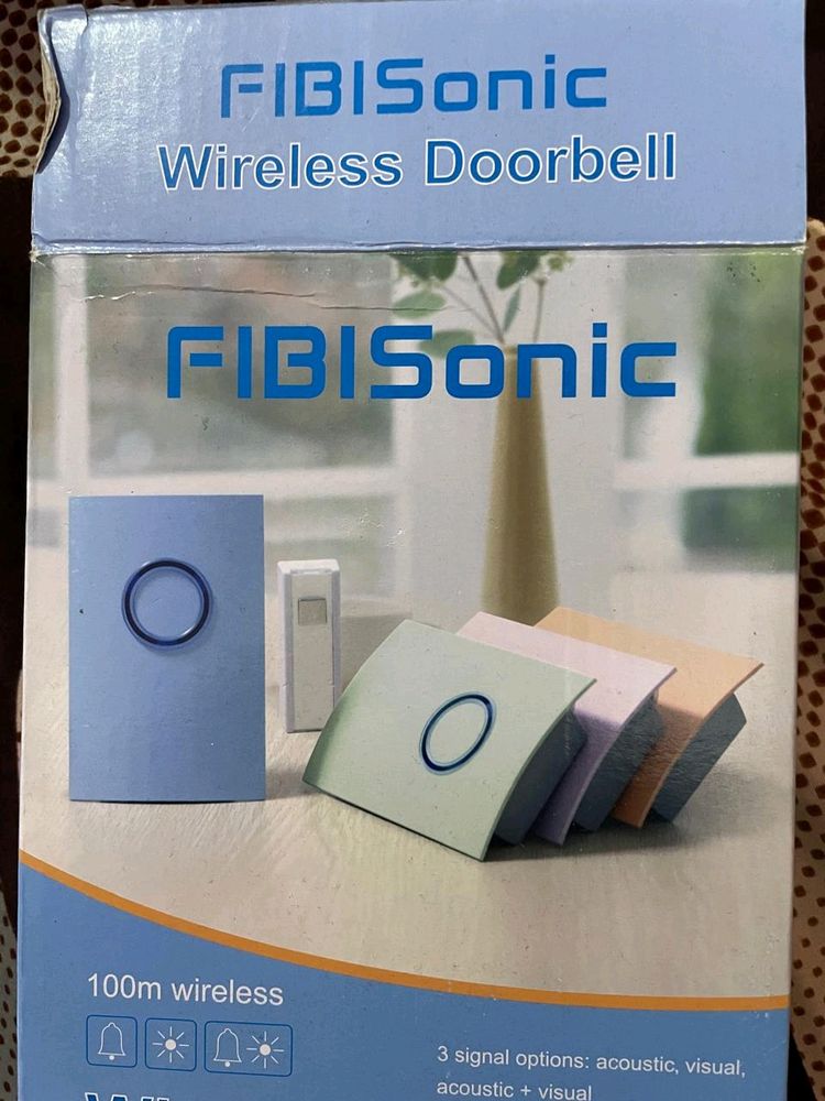 FIBI SONIC WIRELESS DOORBELL.