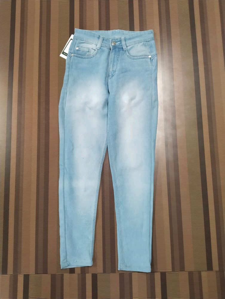 U-84 (Sale) 26 Waist Size Sky Blue Ladies 👖 Trend