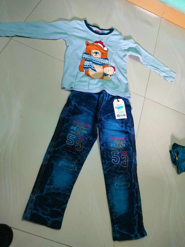 Boys And Girls Jeans Tshirt