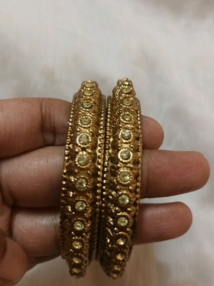 Gold Plated Bangles